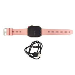 Smart ur med EKG, puls, blodtryk, søvn, skridttæller Pink