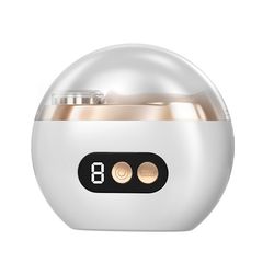 Elektrisk negleklipper og poleringsmaskin - Automatisk neglefil med 3 hastigheter, USB-oppladbar White