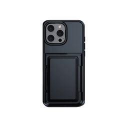 Beskyttelsesveske med kortholder for iPhone - Svart iPhone 11 Pro Max