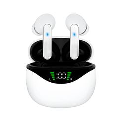 Trådløse 5.4 Bluetooth-ørepropper DP4 Lang batteritid White