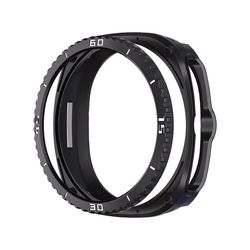 TPU Beskyttelsesetui Kompatibelt med Samsung Watch8 Classic 46mm - Anti-Rids Beskyttelsesskal Black