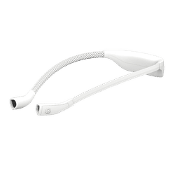 Halslys/lampe 360 graders justerbar med øjenbeskyttelse White