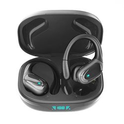 Trådlösa hörlurar Bluetooth 5.1 svart