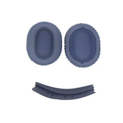 Udskiftningsørepuder + hovedbøjlesæt kompatibelt med Sony WH-CH710N/CH720N (3-delt sæt) Blue