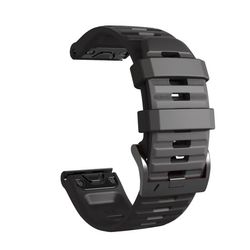 Klokkerem til Garmin Fenix / Forerunner / Approach / Quatix, svart
