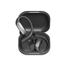 AI Smart Translation OWS Bluetooth Øretelefoner - Støjreducerende Trådløse Øre-Hook Hovedtelefoner Kompatibel med APPLE, Samsung, Huawei og Garmin Black