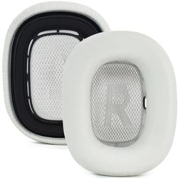 2 kpl lampaannahkaiset korvatyynyt yhteensopivat Apple AirPods Max - Kuulokkeiden Premium-vaahtomuovipehmusteet Gray