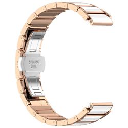 Keramisk reim for Huawei GT5 & GT5 Pro - 18mm Universal Passform PinkGold