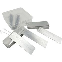 Aluminiumsetiketter for planter - 100-pakning
