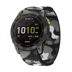 Klockarmband i nylon för Garmin Fenix 7X/7/6/5 MultiColor 22 mm