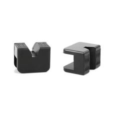 Jack gummipute Anti-slip skinneadapter Støtte Heavy Car Lift Tool Black