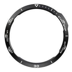 Snygg Svart & Vit Ram för Garmin Fenix 6X-serien