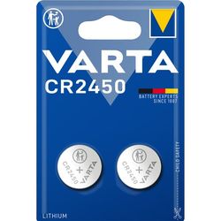 CR2450 3V Lithium knapcellebatteri 2-pak