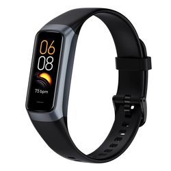 Slankt og stilfuldt smartwatch med sundhedsovervågning og tilpasning Black