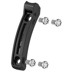 47MM rustfritt ståls bumperskinne metall kollisjonsbeskyttelse kompatibel med Garmin Fenix 8 Pro AMOLED 47MM, Quatix8 47MM, Tactix8 47MM, Fenix 8 47MM SOLAR Black