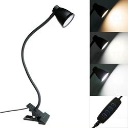 Leselampe / klipslampe med dimming 3000-6500K