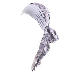Elegant Stræk Turban Hovedtørklæde Kemoterapi Hætte Hovedbeklædning Hue