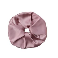 19 Momme 9cm Sidenhårscrunchie - Mjukt hårtillbehör Pink