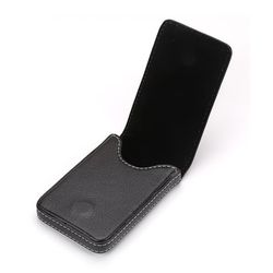 Funktionel visitkortholder, kortholder etui med magnetlås Black