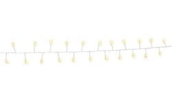 50er LED silver wire cluster ljuskedja