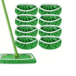 Erstatningstrekk i stoff til Swiffer-mopp 8-pack S