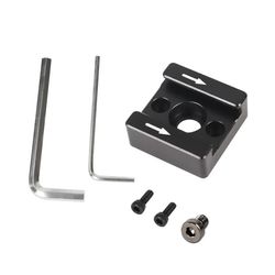 Cold Shoe Mount Adapter Cold Shoe Extender for kamera Black