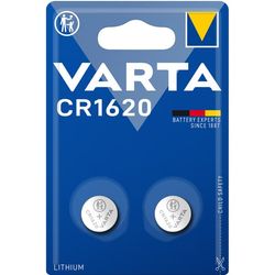 CR1620 3V litium-knapcellebatteri, 2-pak