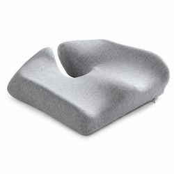 Ergonomisk Memory Foam Korsryggstøtte Setepute med Trekk - Komfort for Kontor og Hjem