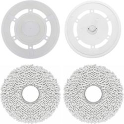 Erstatningsmoppeputer og holdere kompatible med Ecovacs Deebot T20 Omni & T20 PRO - 2 sett