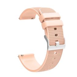 Silikonerem til ur - åndbar og komfortabel Pink S