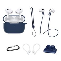 6-osainen Airpods Pro 2 -lisävarustesarja - Tummansininen