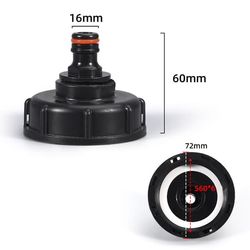 Kranadapter for IBC-beholdere 3/4 inch