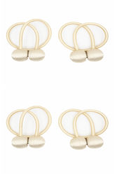 Magnetisk gardinholder Guld 2-pak 4-pack