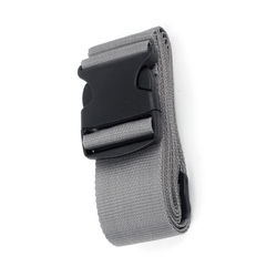 Justerbar bagasjestropp med spenne - 2 stk Grey