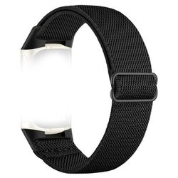 Nylon klokkerem til Fitbit Charge 5/6 Black