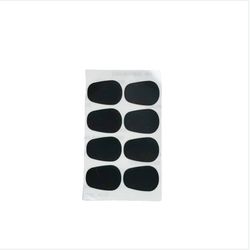 Saksofon Munnstykke Beskyttelsesputer - 0.8mm Oval, 8 stk/sett (2 stk) Black