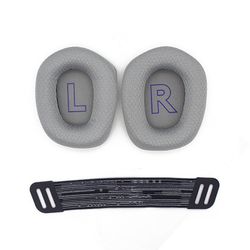 Ørepuder og pude til pandebånd til Logitech G733 Grey