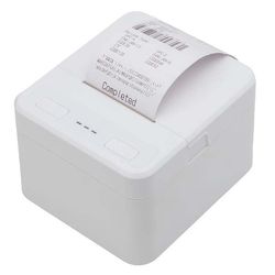 58mm USB+Bluetooth Termisk Kvitteringsskriver - Høyhastighets, Bærbar POS-skriver for Android, iOS & Windows White