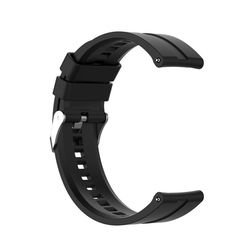 Klokkereim 22 mm Garmin/Huawei/Samsung Galaxy Watch Black