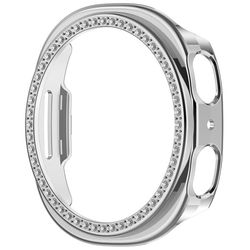 Stilfuldt PC-etui til Samsung Galaxy Watch 8 44mm Silver