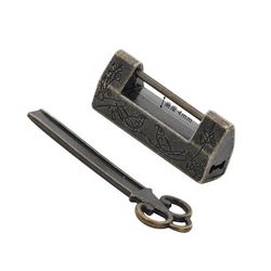 Vintage Hänglås / Zinklegeringslås M