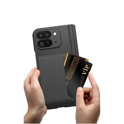 Deksel med stativ til Google Pixel 9 Pro Fold Black