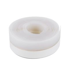 Selvklebende vanntett og vindtett silikonlist (25mm transparent) 10 meter for dører og vinduer Transparent 2.5 cm