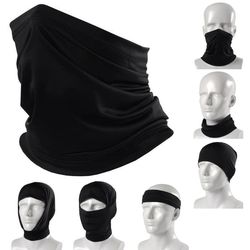 Svart hals / tubeskjerf (One-size) Black M