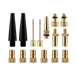 Ventiler for kule- og sykkelpumpe - 15 stk. Gold