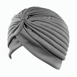 Kemohue, Blød Beaniehue til Kræftpatienter DarkGrey