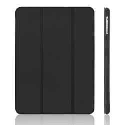 Sort PU Læder Smart Cover til iPad Air 1/2 & iPad 9.7" - Beskyttelse og Stil