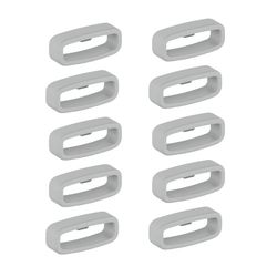 Ögla för 18 mm breda klockarmband 10-pack Grey