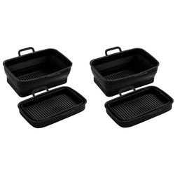 Sammenleggbar form av silikon til Air Fryer, 2-pakning Black Ninja 201410