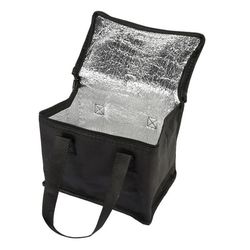 Kjølebag svart L 28 cm x 17 cm x 14 cm
